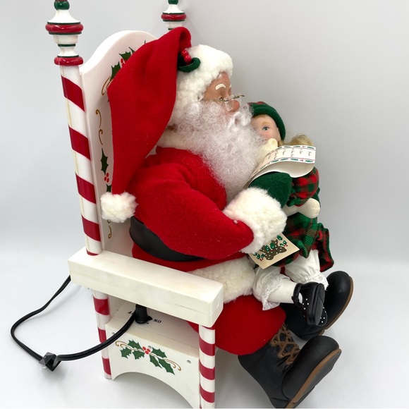 Holiday Creations Animated Musical Santa Figure - Picture 3 of 14